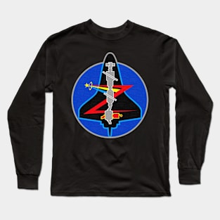 Black Panther Art - NASA Space Badge 61 Long Sleeve T-Shirt